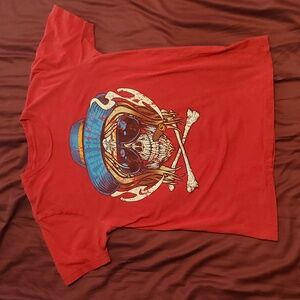 Kid Rock Smoking Skull Concert Tee